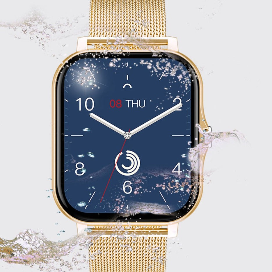 Relógios smartwatch, Detecção de frequência cardíaca, chamada Bluetooth, para homens mulheres